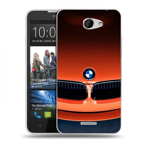 Дизайнерский пластиковый чехол для HTC Desire 516 BMW