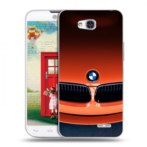 Дизайнерский пластиковый чехол для LG L80 BMW