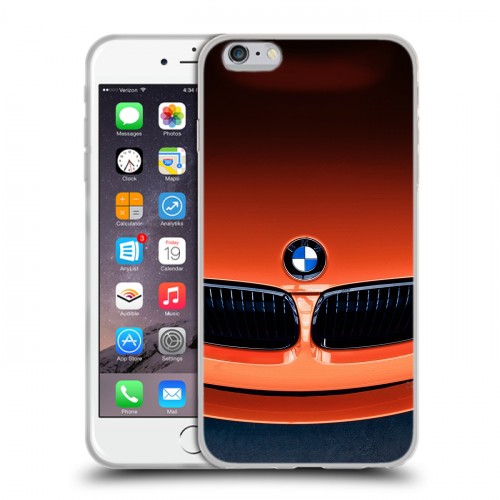 Дизайнерский силиконовый чехол для Iphone 6 Plus/6s Plus BMW