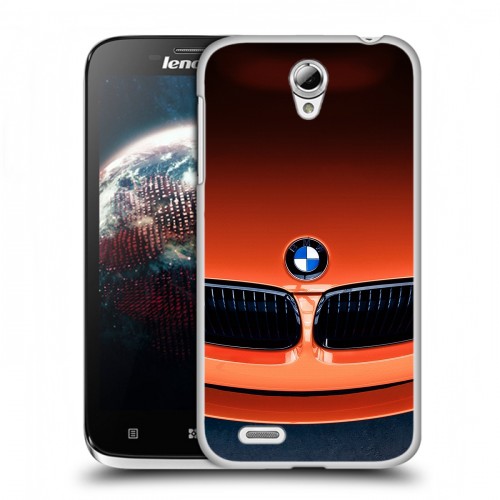 Дизайнерский пластиковый чехол для Lenovo A859 Ideaphone BMW