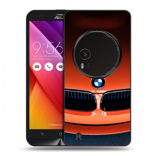 Дизайнерский силиконовый чехол для Asus Zenfone Zoom BMW