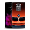 Дизайнерский пластиковый чехол для LG G Flex 2 BMW