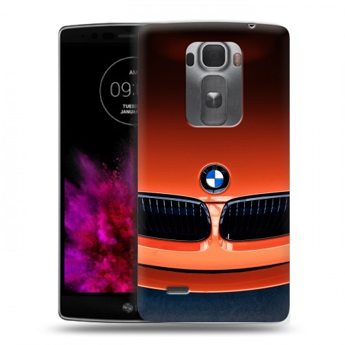 Дизайнерский пластиковый чехол для LG G Flex 2 BMW