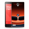 Дизайнерский силиконовый чехол для Xiaomi RedMi Note BMW