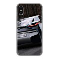 Дизайнерский силиконовый чехол для Iphone x10 BMW