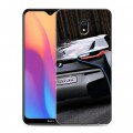 Дизайнерский силиконовый с усиленными углами чехол для Xiaomi RedMi 8A BMW