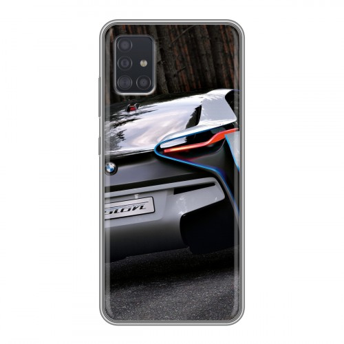 Дизайнерский силиконовый чехол для Samsung Galaxy A51 BMW