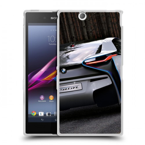 Дизайнерский пластиковый чехол для Sony Xperia Z Ultra  BMW