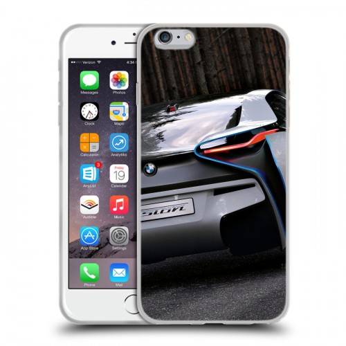 Дизайнерский силиконовый чехол для Iphone 6 Plus/6s Plus BMW