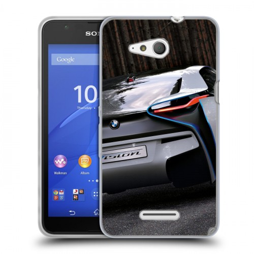 Дизайнерский пластиковый чехол для Sony Xperia E4g BMW