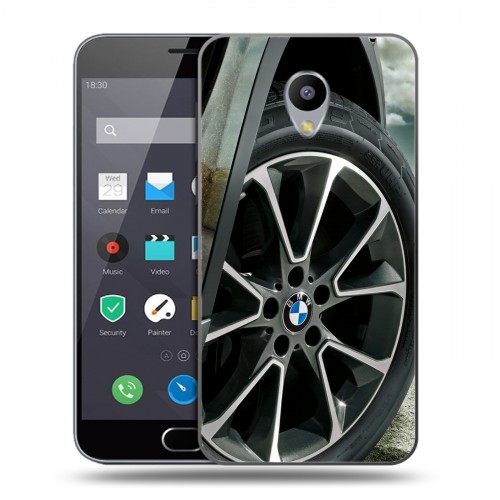 Дизайнерский пластиковый чехол для Meizu M2 Note BMW