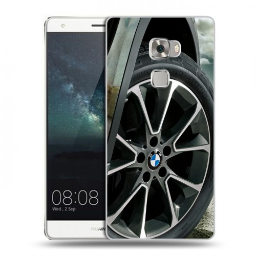 Дизайнерский пластиковый чехол для Huawei Mate S BMW