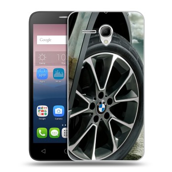 Дизайнерский силиконовый чехол для Alcatel One Touch POP 3 5.5 BMW (на заказ)