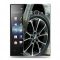 Дизайнерский пластиковый чехол для Sony Xperia acro S BMW