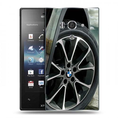 Дизайнерский пластиковый чехол для Sony Xperia acro S BMW