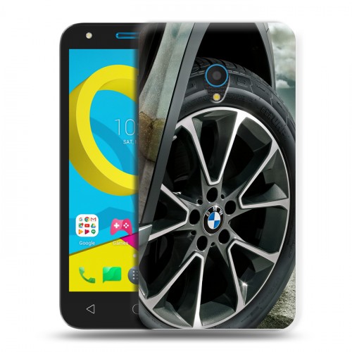 Дизайнерский пластиковый чехол для Alcatel U5 BMW