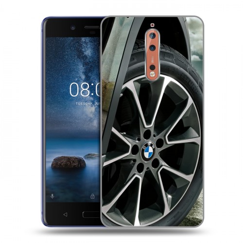 Дизайнерский пластиковый чехол для Nokia 8 BMW