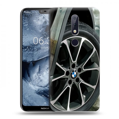 Дизайнерский силиконовый чехол для Nokia 6.1 Plus BMW