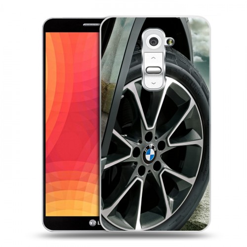 Дизайнерский пластиковый чехол для LG Optimus G2 BMW