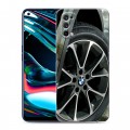 Дизайнерский силиконовый с усиленными углами чехол для Realme 7 Pro BMW