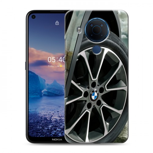 Дизайнерский силиконовый чехол для Nokia 5.4 BMW