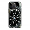 Дизайнерский силиконовый чехол для Iphone 14 Pro BMW