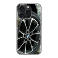 Дизайнерский силиконовый чехол для Iphone 15 Pro BMW