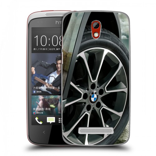 Дизайнерский пластиковый чехол для HTC Desire 500 BMW