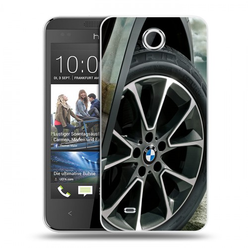 Дизайнерский пластиковый чехол для HTC Desire 300 BMW