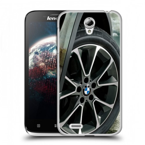 Дизайнерский пластиковый чехол для Lenovo A859 Ideaphone BMW