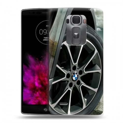 Дизайнерский пластиковый чехол для LG G Flex 2 BMW