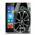 Дизайнерский пластиковый чехол для Microsoft Lumia 435 BMW