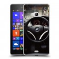 Дизайнерский пластиковый чехол для Microsoft Lumia 540 BMW