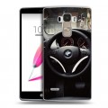 Дизайнерский пластиковый чехол для LG G4 Stylus BMW