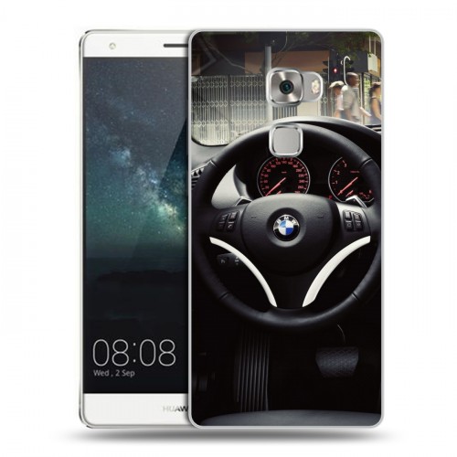 Дизайнерский пластиковый чехол для Huawei Mate S BMW