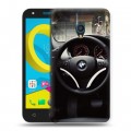 Дизайнерский пластиковый чехол для Alcatel U5 BMW