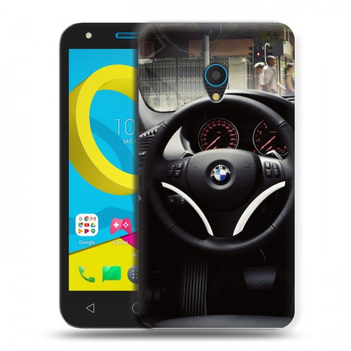 Дизайнерский пластиковый чехол для Alcatel U5 BMW