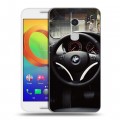 Дизайнерский силиконовый чехол для Alcatel A3 BMW