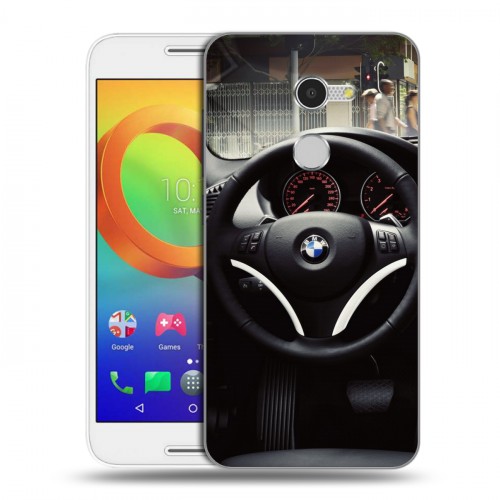 Дизайнерский силиконовый чехол для Alcatel A3 BMW