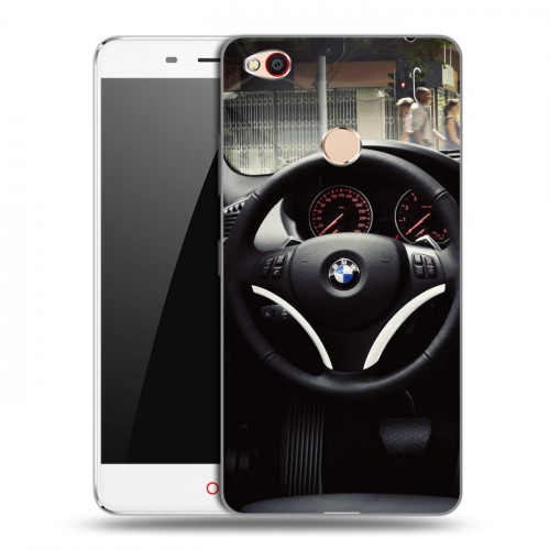 Дизайнерский пластиковый чехол для ZTE Nubia N1 BMW