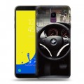 Дизайнерский пластиковый чехол для Samsung Galaxy J6 BMW