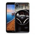 Дизайнерский силиконовый чехол для Xiaomi RedMi 7A BMW