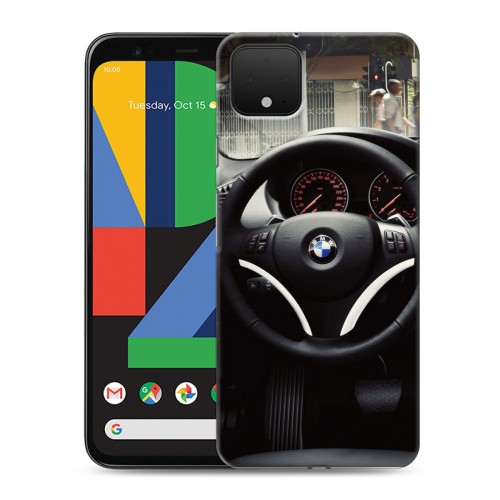 Дизайнерский пластиковый чехол для Google Pixel 4 BMW