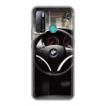 Дизайнерский силиконовый с усиленными углами чехол для Tecno Pouvoir 4 BMW