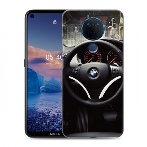 Дизайнерский силиконовый чехол для Nokia 5.4 BMW