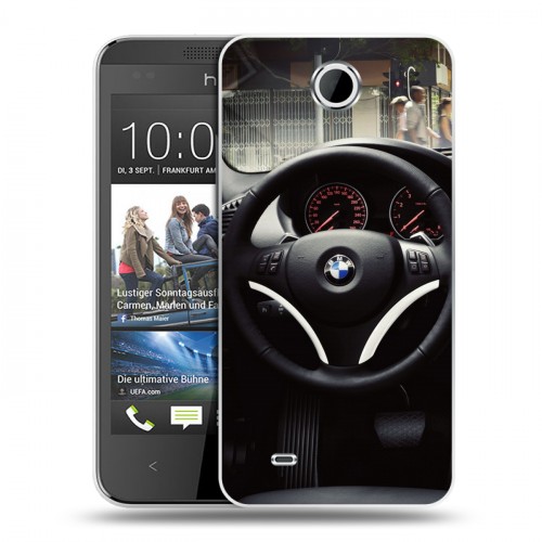 Дизайнерский пластиковый чехол для HTC Desire 300 BMW