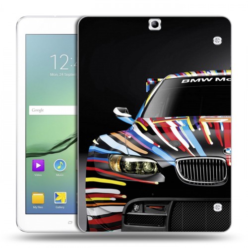 Дизайнерский силиконовый чехол для Samsung Galaxy Tab S2 9.7 BMW