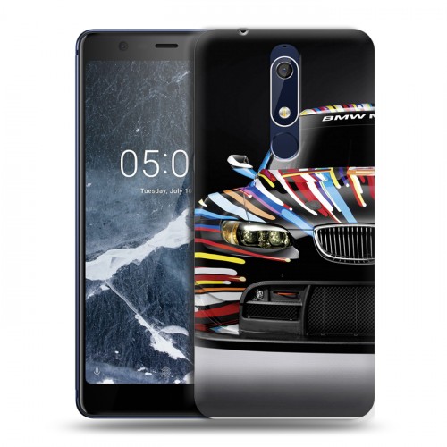 Дизайнерский пластиковый чехол для Nokia 5.1 BMW