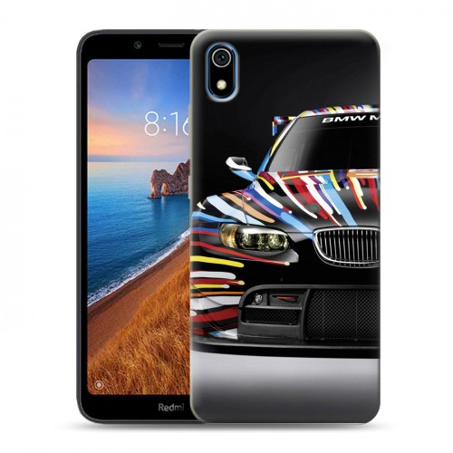 Дизайнерский силиконовый чехол для Xiaomi RedMi 7A BMW