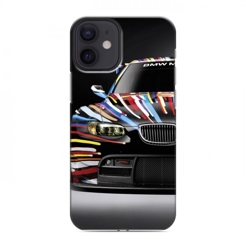 Дизайнерский пластиковый чехол для Iphone 12 Mini BMW